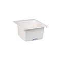 Mustee 11 Utility Sink, 17-Inch x 20-Inch, White - NYDIRECT