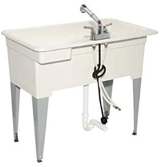 Mustee 28CF Big Tub Utilatub Combo Utility Sink 24" X 40" - NYDIRECT