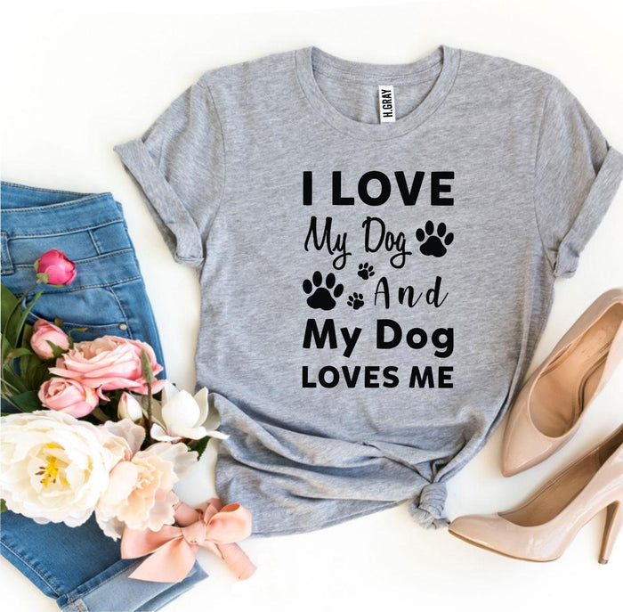 Mutual Dog Love Paw-Detail Tee