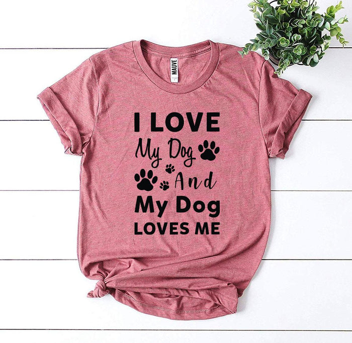 Mutual Dog Love Paw-Detail Tee