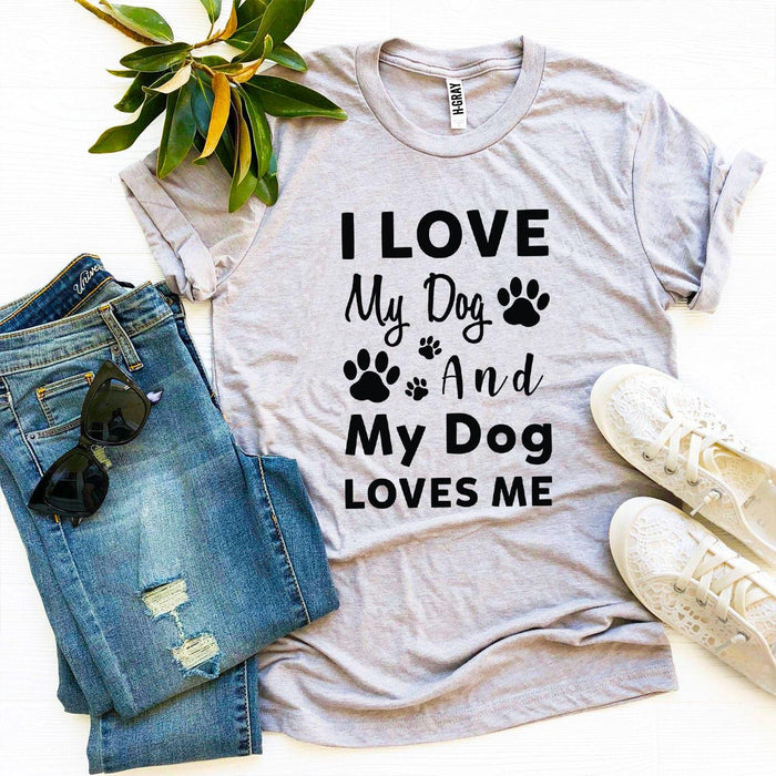 Mutual Dog Love Paw-Detail Tee