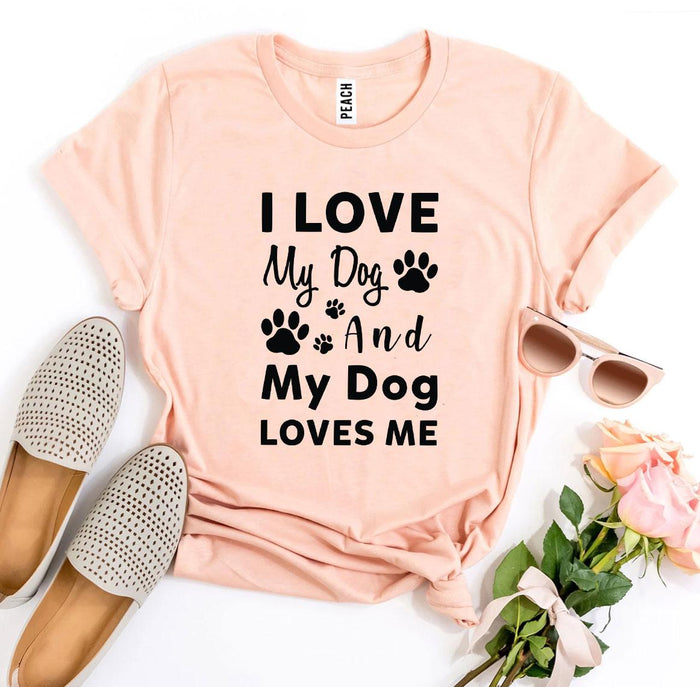 Mutual Dog Love Paw-Detail Tee