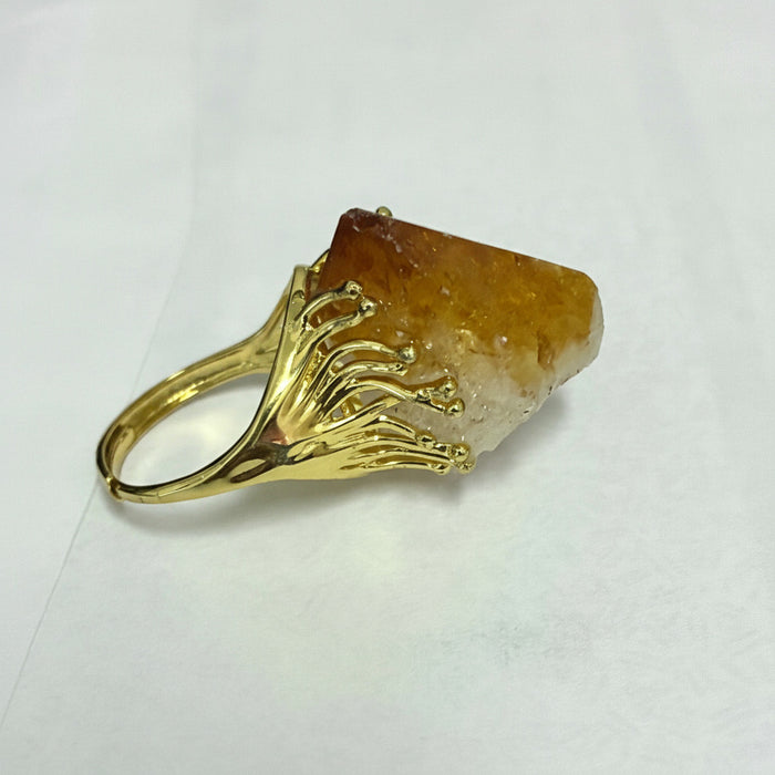 Natural Citrine Ring