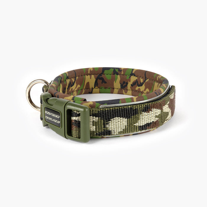 Neo Classic Camo Dog Collar Back Angle