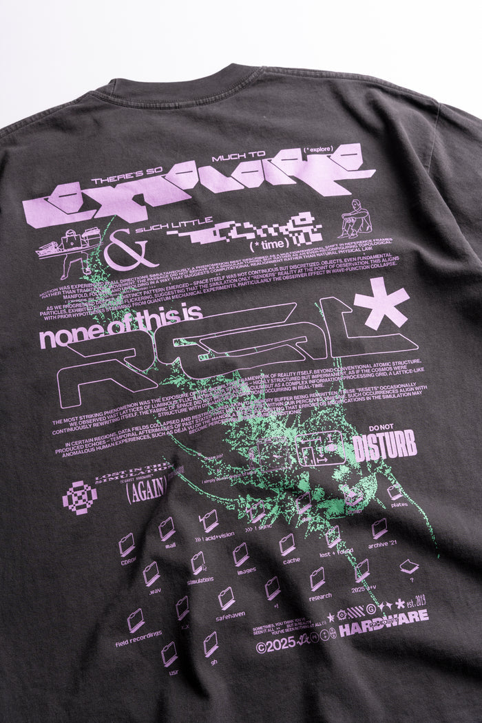 None Of This Is Real [ patch ] Tee