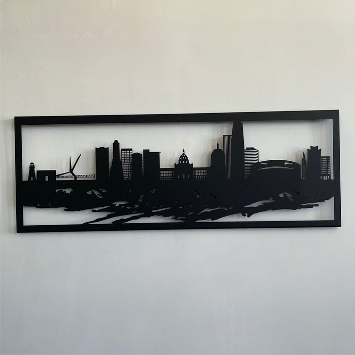 Oklahoma Skyline Metal Wall Art