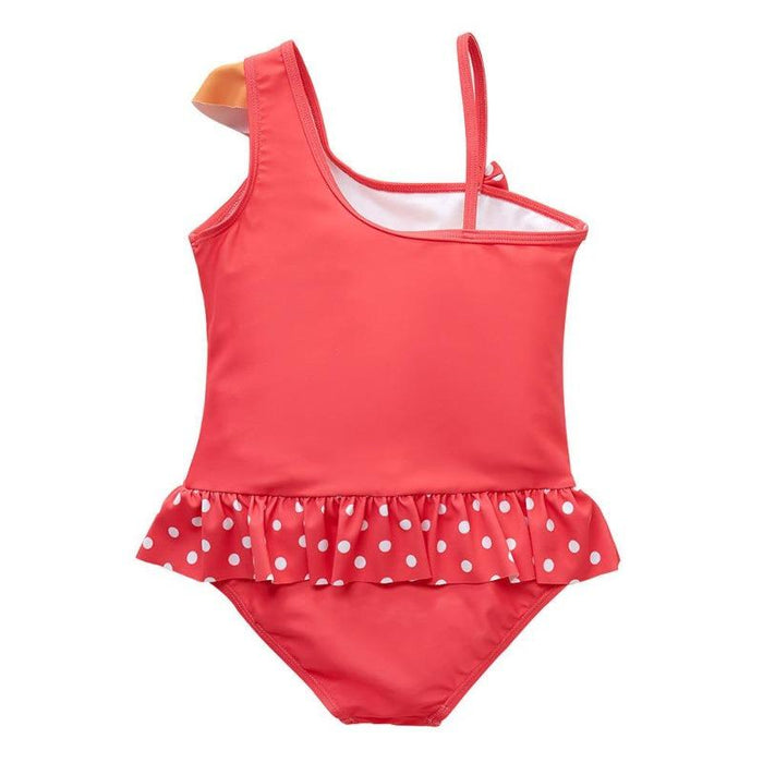 One-Piece Pink Swimsuit for Toddler/Kid Girls