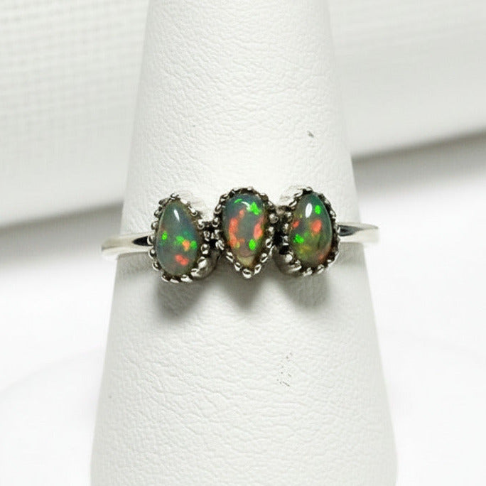 Opal Trio Ring