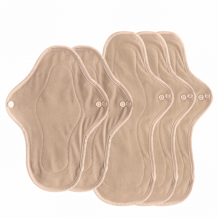 Organic Cotton Pad Pack - Heavy Flow (5 Pack)