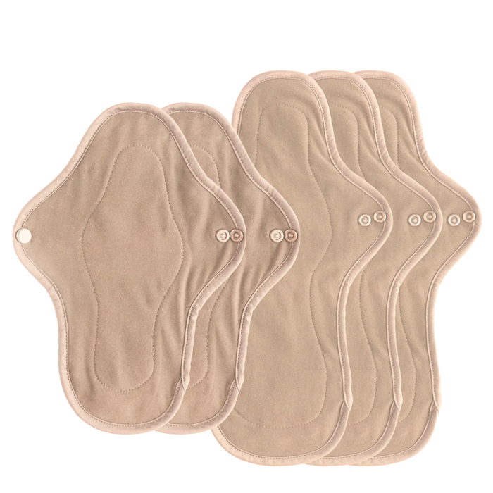 Organic Cotton Pad Pack - Heavy Flow (5 Pack)