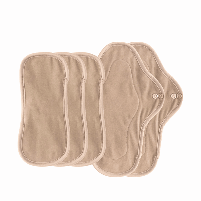 Organic Cotton Pad Pack - Light Flow (5 Pack)