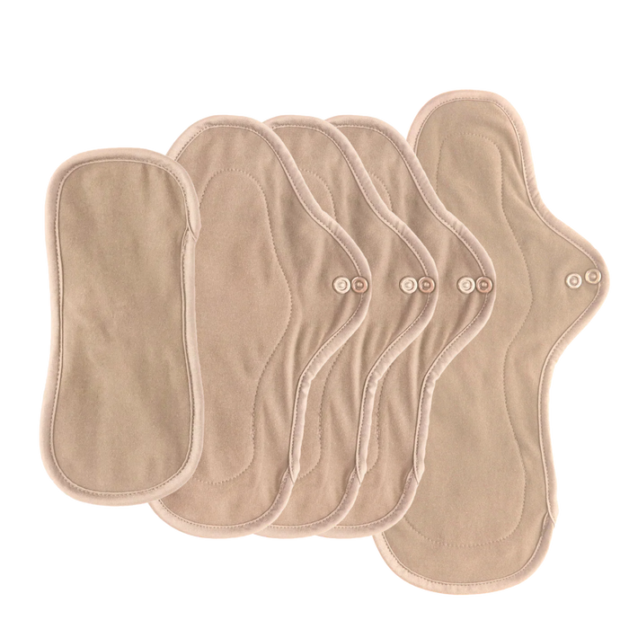 Organic Cotton Pad Pack - Regular Flow (5 pack)
