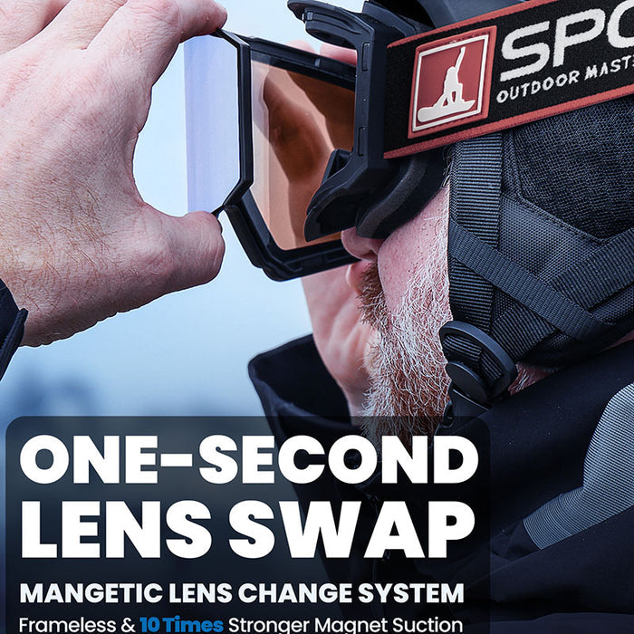 OutdoorMaster x SPC Limited Edition Cylindrical Snow Goggles