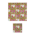 Paper Cocktail Napkins w/ Deer & Holly