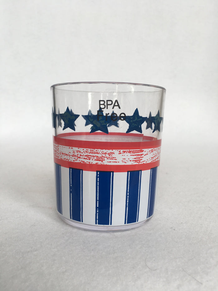 Patriotic Small Plastic Glasses