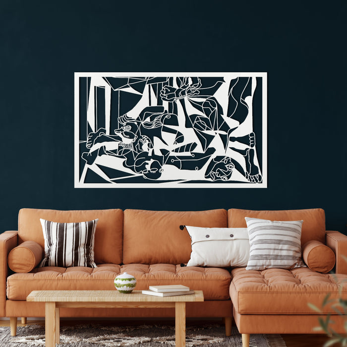 Peace and Freedom Metal Wall Art