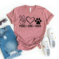 Peace Love Dogs Tshirt