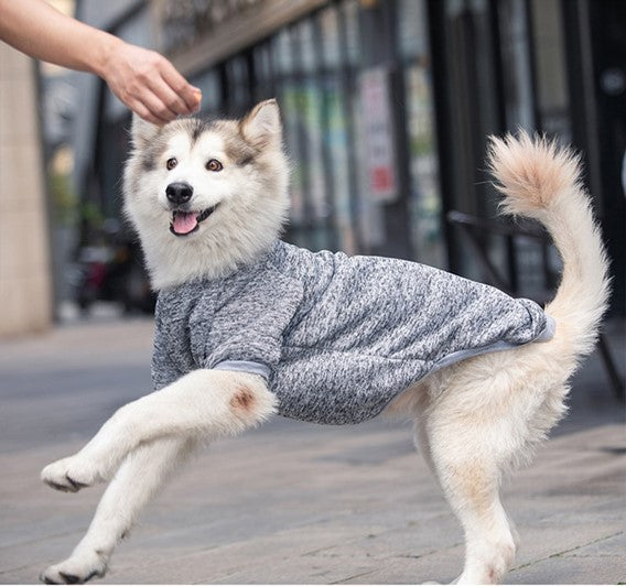 Pet Fleece Sweater — Extended Sizes 3XL–9XL