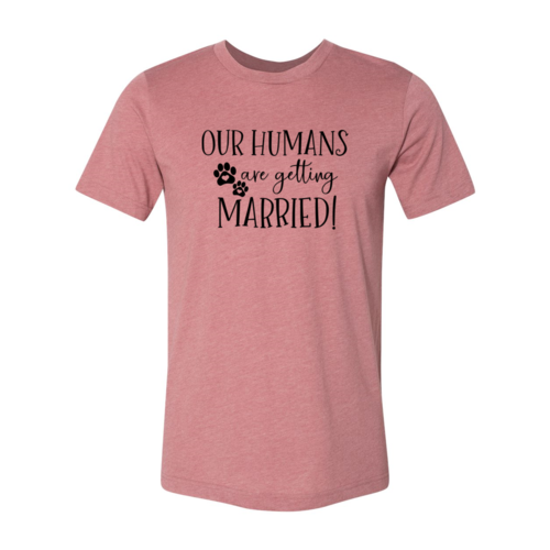 Pet-Parent Wedding Announcement Tee