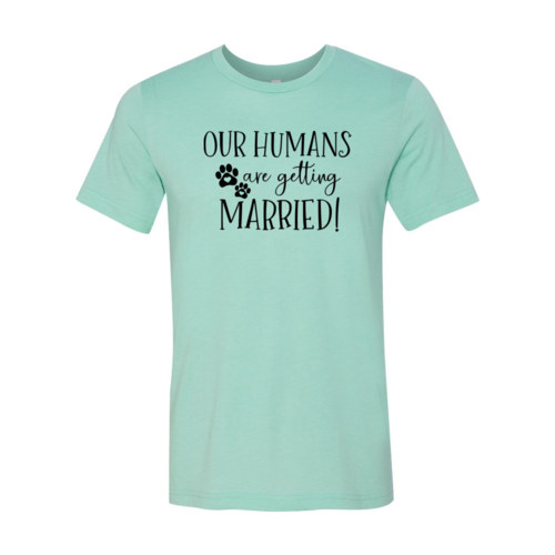 Pet-Parent Wedding Announcement Tee