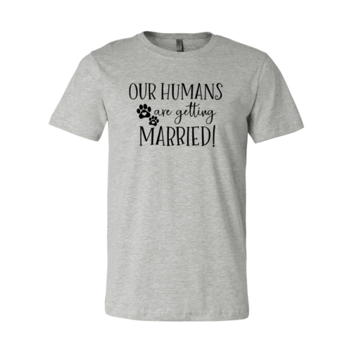 Pet-Parent Wedding Announcement Tee