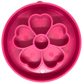 Petal-Maze Dog Bowl for Larger Portions