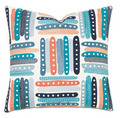 Phineas Embroidered Square Pillow