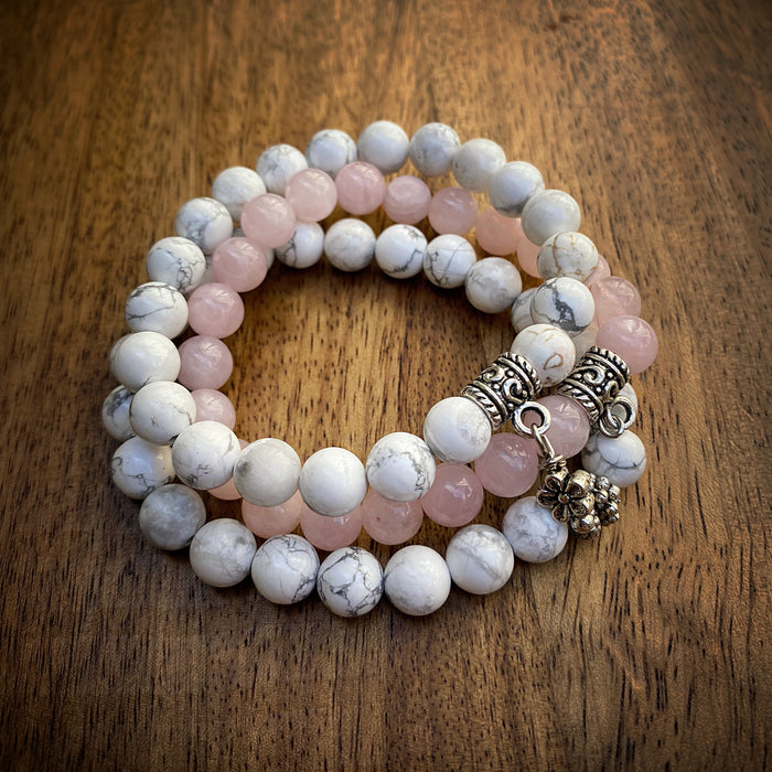 Pink-and-White Happy Stack