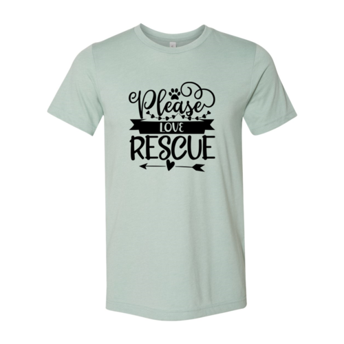 Please Love Rescue Heart Tee
