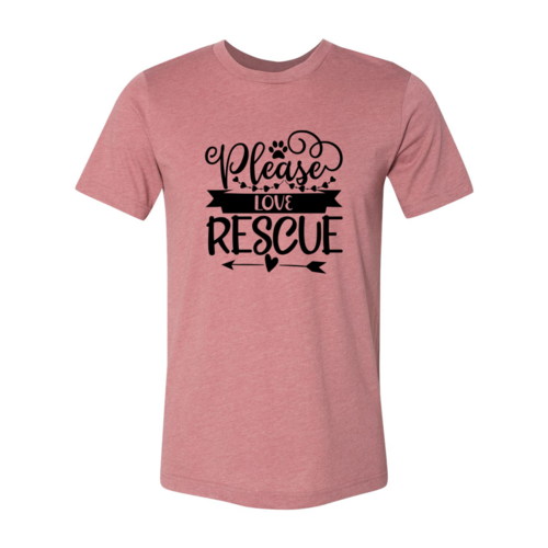 Please Love Rescue Heart Tee