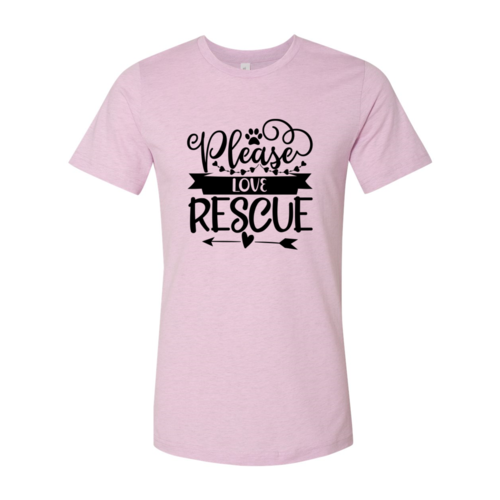 Please Love Rescue Heart Tee
