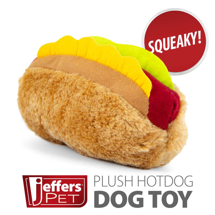 Plush Grill-Time Snack Toy — Burger or Hot Dog