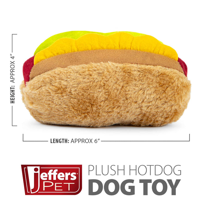Plush Grill-Time Snack Toy — Burger or Hot Dog