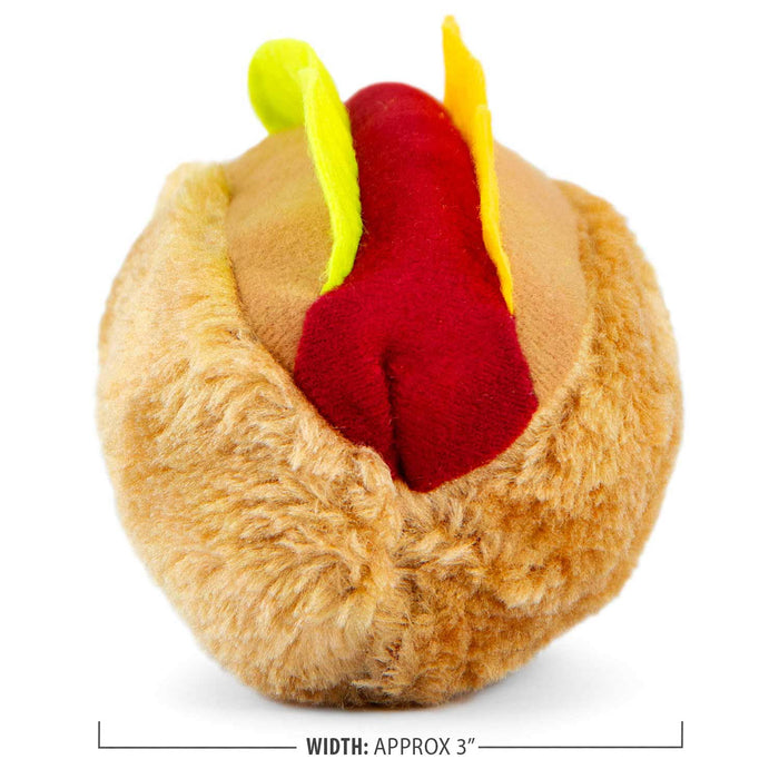 Plush Grill-Time Snack Toy — Burger or Hot Dog