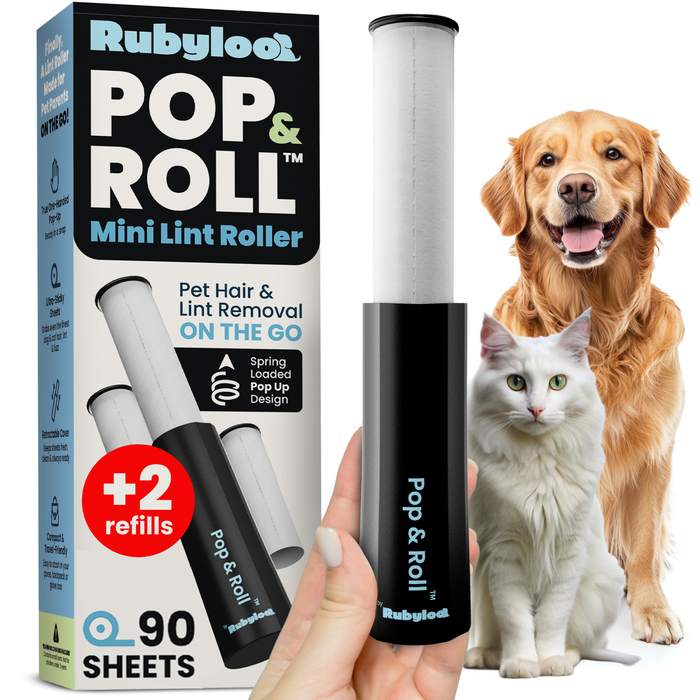 Pocket Lint Roller for Pet-Hair Touch-Ups