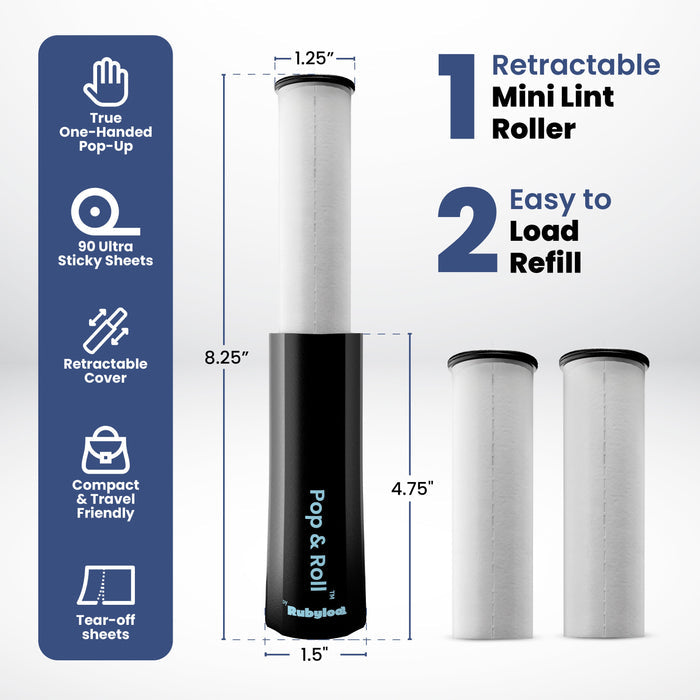 Pocket Lint Roller for Pet-Hair Touch-Ups