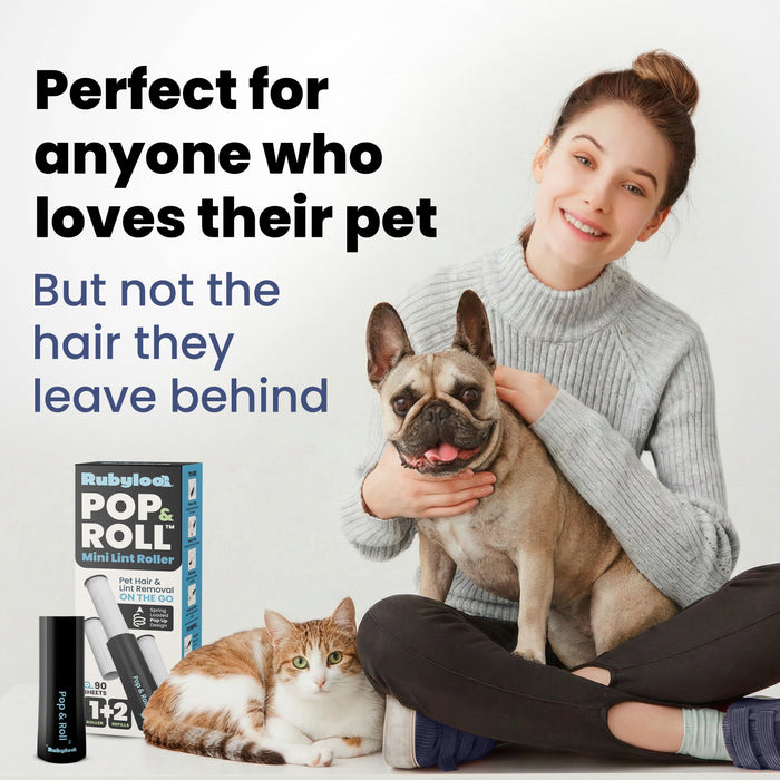 Pocket Lint Roller for Pet-Hair Touch-Ups