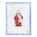 Poinsettia Ginger Jar