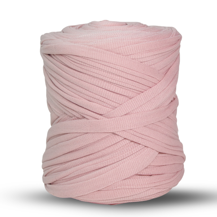 Poly T-Shirt Yarn Dusty Rose Color