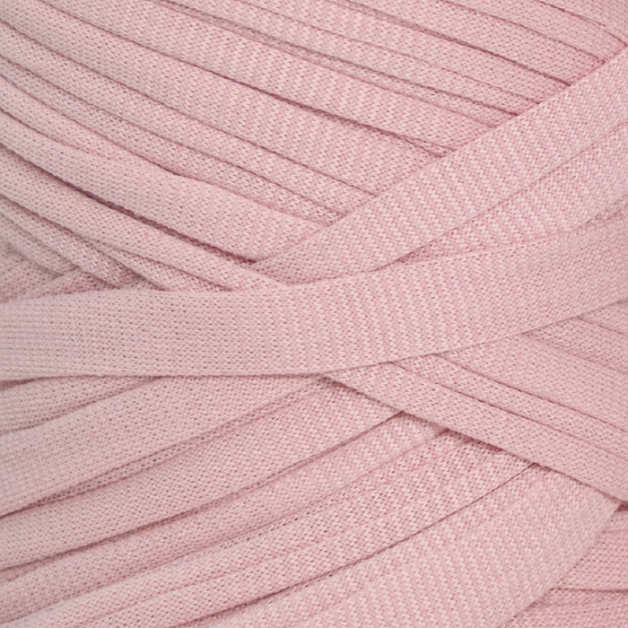 Poly T-Shirt Yarn Dusty Rose Color