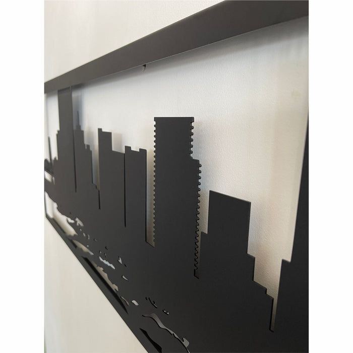 Portland Skyline Metal Wall Art