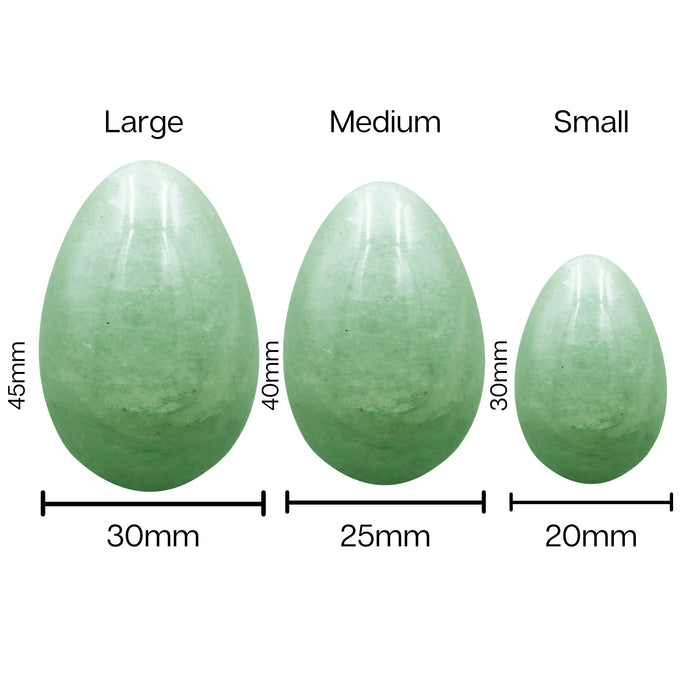 Precious Gems Yoni Egg Set - Drilled/Undrilled (Set of 3)