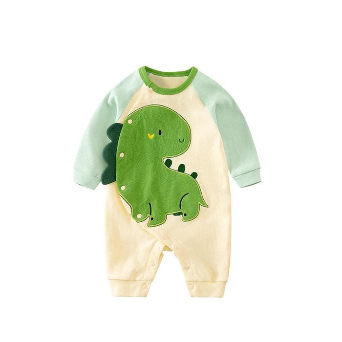 Premium Baby Boy Dinosaur Pattern Jumpsuit (5 Designs)