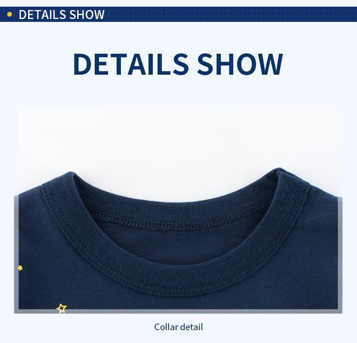 Premium Boy's T-shirt with Rocket and Space Clothing