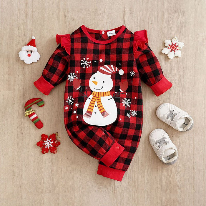 Premium Cotton 8 Different Christmas Design Jumpsuits