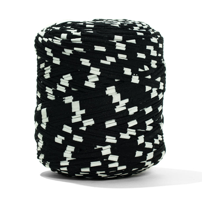 Printed Recycled T-Shirt Fabric Yarn - Fox
