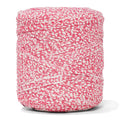 Printed Recycled T-Shirt Fabric Yarn - Rose Dune