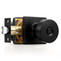 Probrico Privacy/Passage/Dummy/Keyed Door Knobs Interior, Classic Square Panel Door Knob