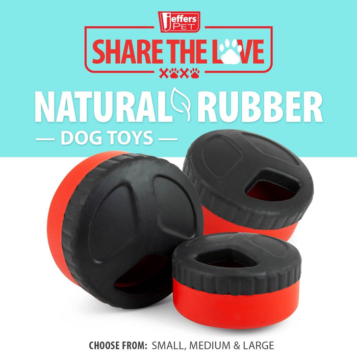 Puck-Shaped Treat Toy — Three Sizes
