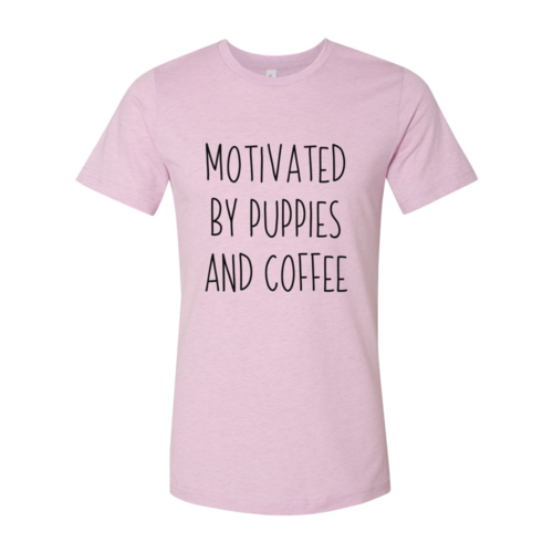 Puppies and Coffee Motivation Tee